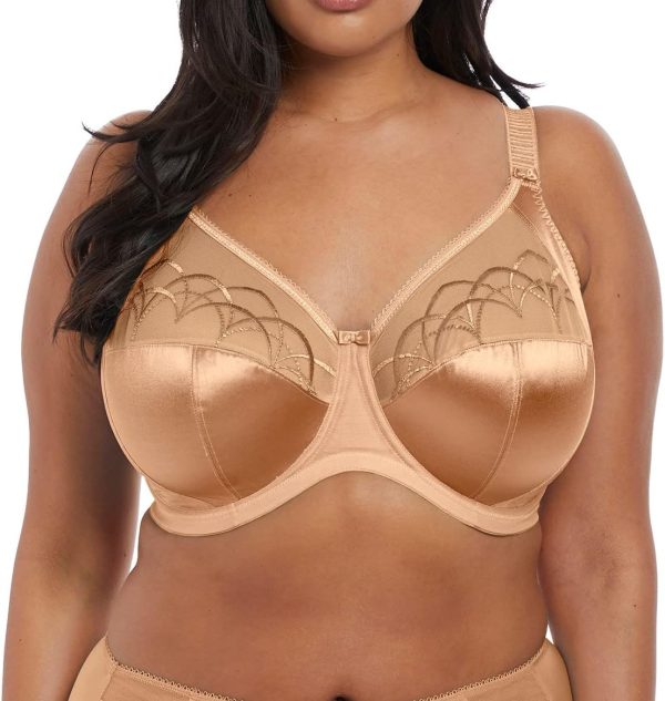 Elomi Women's Plus Size Cate Full Coverage Underwire Bra, Hazel, 34G