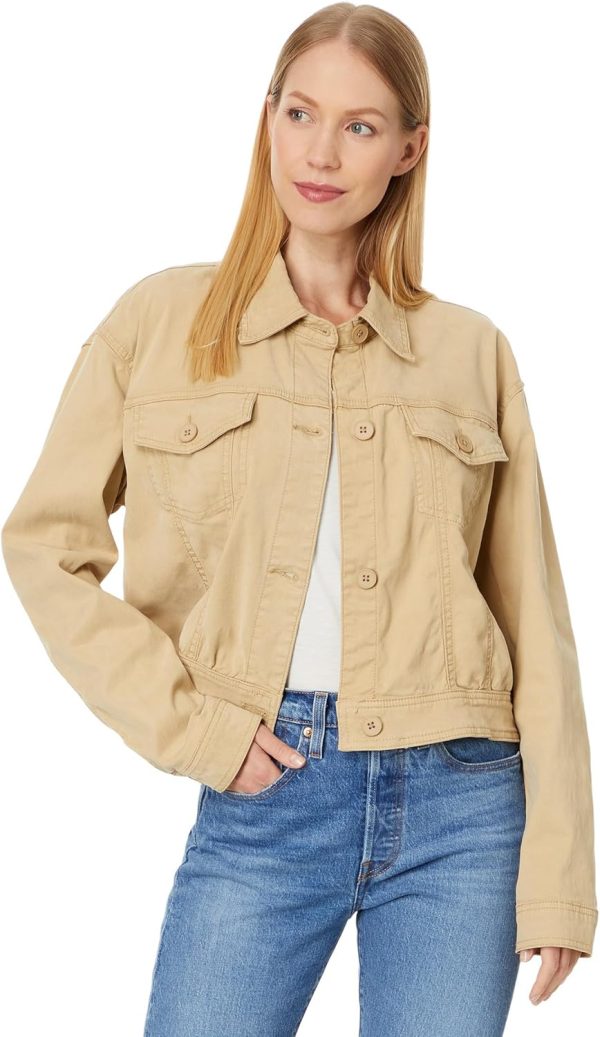 KUT from the Kloth Women's Rumi-Cropped Trucker Jacket